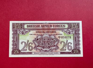 Great Britain  2/6 Two Shillings & Sixpence  1959.  2nd. SERIES Pick M19b ( Uncirculated )