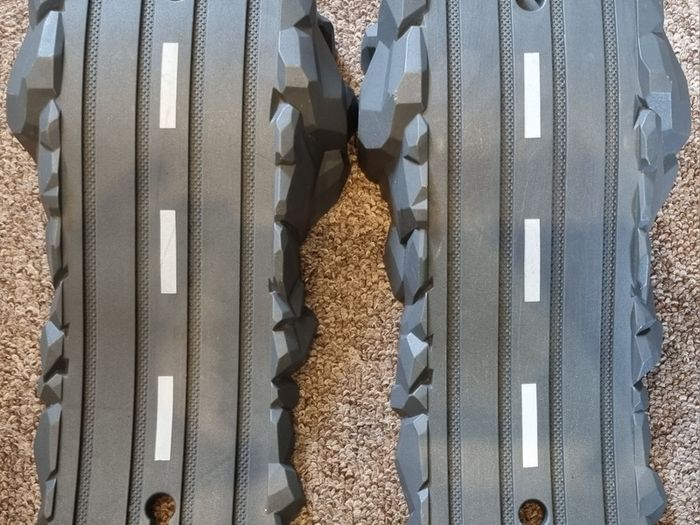 Big wooden railway track
