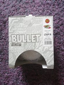 Unisex Santa Cruz Bullet Slasher Skateboard, Bmx Etc Helmet Really Cool!