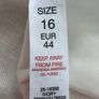 Brand New Ladies Ivory/ Beige Linen Trousers with Belt from Gallery Image 4