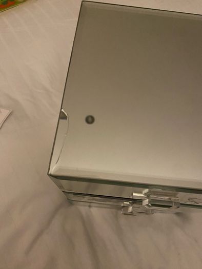 Glass Jewellery box