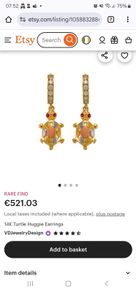 14 ct earrings