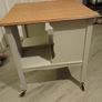 Vintage Oak Drinks/Tea/Books/Trolley/Coffee Table Image 2
