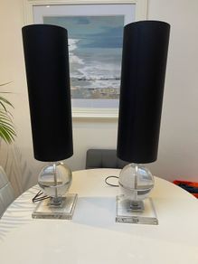 2 designer lamps