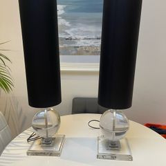 2 designer lamps