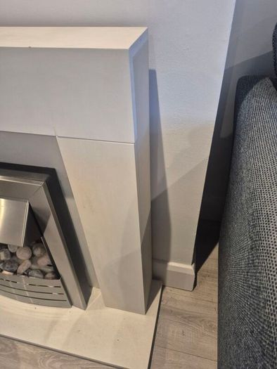 free standing electric fireplace