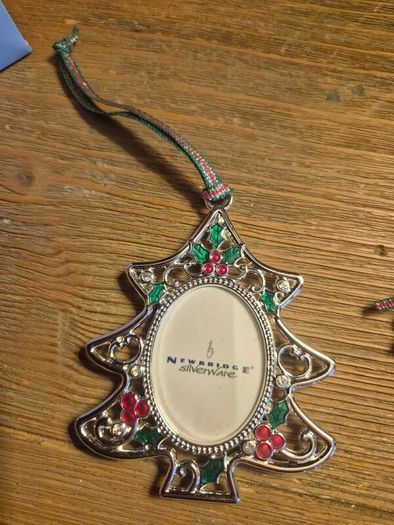 Newbridge Silverware Crystal Christmas Decorations x5 Bundle | Vintage & Modern | Mint