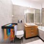 2 White Wall Retractable Laundry Drying Racks (120cm) Image 3