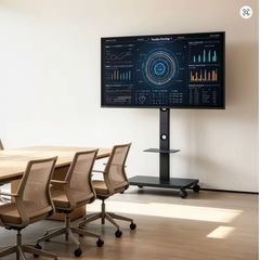 Universal Rolling TV Floor Stand / TV Trolley 32 to 70