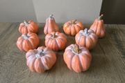 9 resin pumpkins