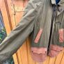 Paul & Shark Yachting Mens Brown & Tan Jacket - Vintage Quilted Sz L Image 4