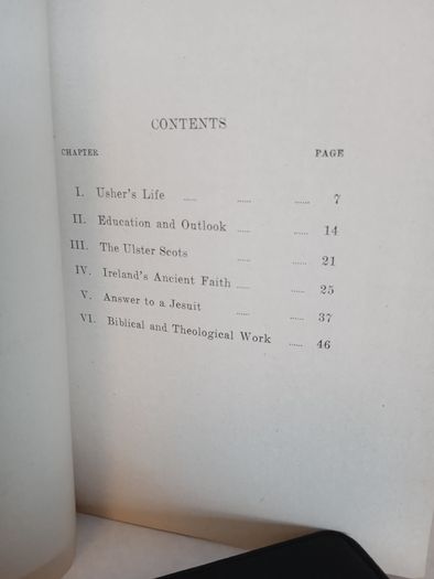 An Account of Archbishop James Ussher 1581-1656 by N. d. Emerson (HQ717)