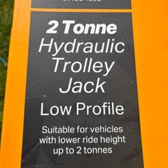 Trolley Jack low profile for cars. Vans etc
