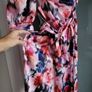 ASOS Design floral one shoulder puff sleeve jumpsuit with belt Sz 10UK - Rrp 100 (New) Image 2