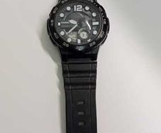 CASIO Watch Digital Telememo 30 World Time 3 Alarm Countdown Timer AEQ 100