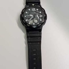 CASIO Watch Digital Telememo 30 World Time 3 Alarm Countdown Timer AEQ 100