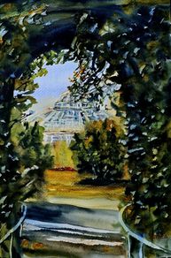 national botanic gardens glasnevin watercolour