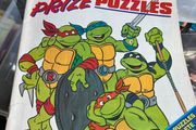 Teenage Mutant Hero Turtles Prize Puzzles Comic 1981