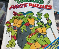 Teenage Mutant Hero Turtles Prize Puzzles Comic 1981