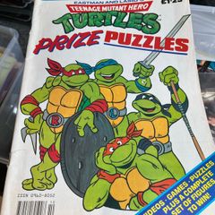 Teenage Mutant Hero Turtles Prize Puzzles Comic 1981