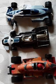 vintage model racing car's from the 80s