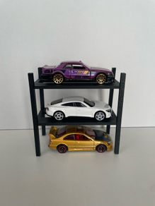 Hot Wheels / Match Box 3 car display stands