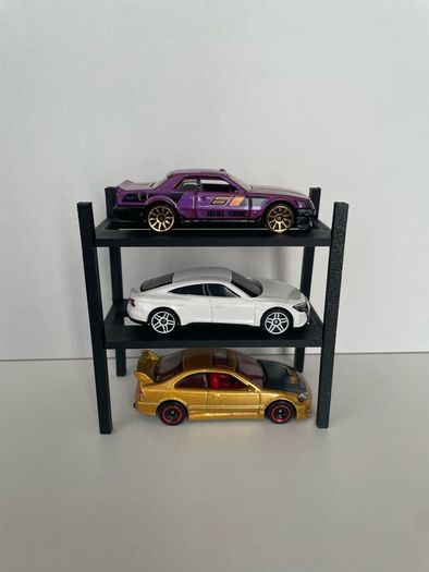 Hot Wheels / Match Box 3 car display stands