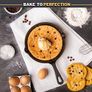 Pre-Seasoned Cast Iron Skillet Frying Pans Oven Safe Cookware for Indoor & Outdoor Use - Grill, StoveTop Image 5