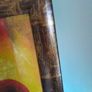 2 paintings in brown and gold frames, lovly autumn colours Image 3