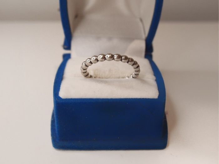 Pandora Sterling Silver Beaded Ring