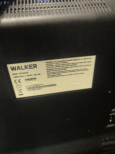 walker 32" led