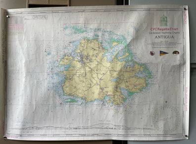 Nautical Chart: Antigua