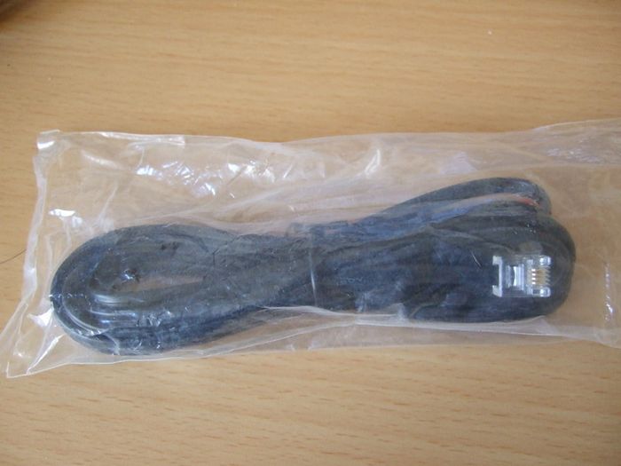 DSL/Line Black 4-pin Cable, Brand New!
