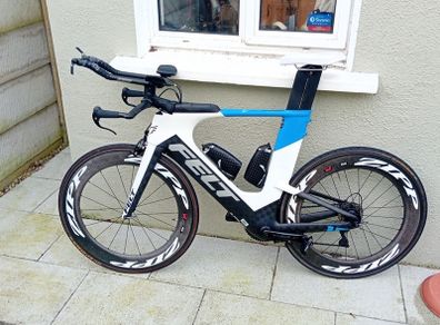 Felt IA14 Triathlon Bike Size XL (58) Zipp Wheels Included