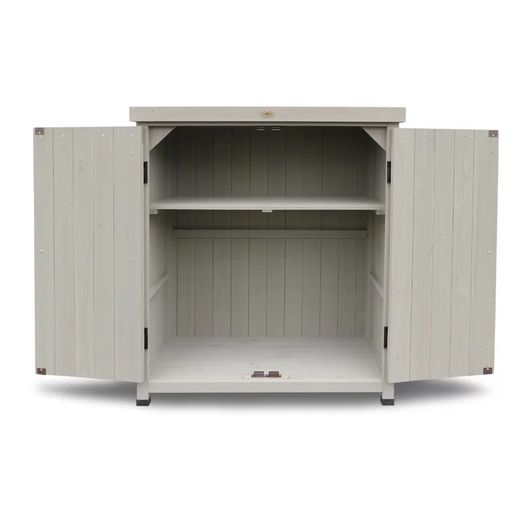 2 ft. 5 in. W x 1 ft. 5 in. D Solid Wood Tongue & Groove Flat Tool Shed (FREE POSTAGE)