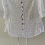 ladies White cotton Image 5