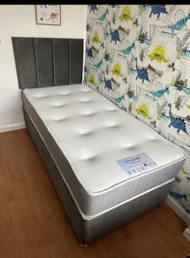New Single, Double, King & Superking Tufted Sprung Memory Foam Mattresses In Stock