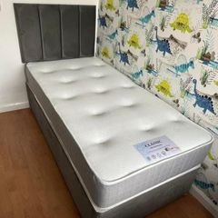 New Single, Double, King & Superking Tufted Sprung Memory Foam Mattresses In Stock
