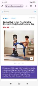 Electronic Martial Arts Punching Bag