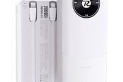 REMAX - RPP-38 20000mah Pinjur Series PD+QC Built In Cable Fast Charging Power Bank ( PD 20W + QC 22.5W ) - White