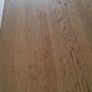 Oak kitchen/dining table and bench Image 5