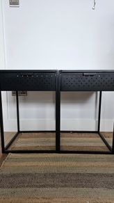2x bedside tables