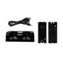 Nintendo Wii Remote Controller Dual Charging Dock Charge Station Batteries Black Image 4