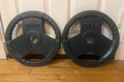 2 x 15KG Olympic Weight Plates