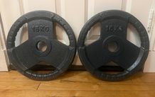 2 x 15KG Olympic Weight Plates