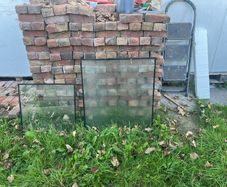 glass panels