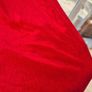 Red Velour Cape size 6-8 years Image 5