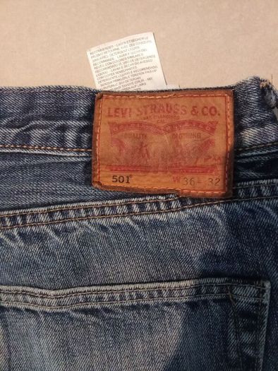 levis worn 36x32
