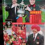 Man United 1995 Double Winners Official Collectors Calendar Image 3