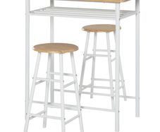 3-Piece Dining Kitchen Set with 1 Table and 2 Matching Chairs for Home Pub Cafe (FREE SHIPPING)